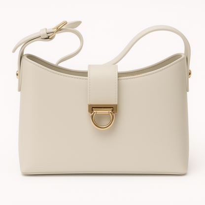 White Sling Bag for Women – Minimal & Stylish (12" x 7")