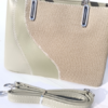 Stylish Beige & Olive Handbag for Women – Classy & Compact (10" x 7.5") - Image 4