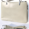 Stylish Beige & Olive Handbag for Women – Classy & Compact (10" x 7.5") - Image 3