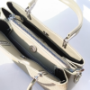 Stylish Beige & Olive Handbag for Women – Classy & Compact (10" x 7.5") - Image 2