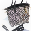 Monogram Print Handbag for Women – Trendy & Spacious (10" x 9") - Image 4