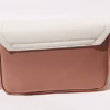 White & Pink Mini Sling Bag for Women – Cute & Compact by LOSYARS (9" x 6") - Image 4