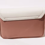White & Pink Mini Sling Bag for Women – Cute & Compact by LOSYARS (9″ x 6″)