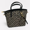 Monogram Print Handbag for Women – Trendy & Spacious (10" x 9")