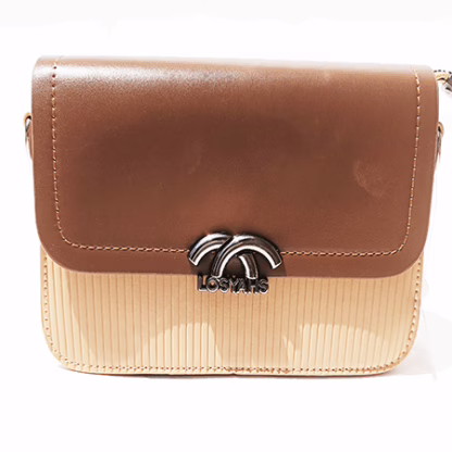 Brown & Pink Mini Sling Bag for Women – Cute & Compact by LOSYARS (9" x 6") (Copy) - Image 5