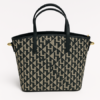 Monogram Print Handbag for Women – Trendy & Spacious (10" x 9") - Image 3