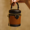 HOWLIN Mini Barrel Bag – Stylish & Unique Handheld (11" x 4") - Image 2