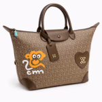 Oversized Brown Tote Bag for Women – Quirky & Stylish (22″ x 13.5″)