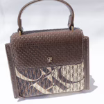 Mini Monogram Top Handle Bag – Chic & Compact (9″ x 7″)