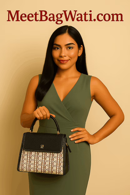 Mini Monogram Top Handle Bag – Chic & Compact (9" x 7") - Image 2