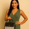 Mini Monogram Top Handle Bag – Chic & Compact (9" x 7") - Image 2