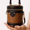 HOWLIN Mini Barrel Bag – Stylish & Unique Handheld (11" x 4")