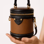 HOWLIN Mini Barrel Bag – Stylish & Unique Handheld (11″ x 4″)