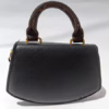 Mini Black Structured Handbag – Luxe Look, Compact Size (6" x 5") - Image 5